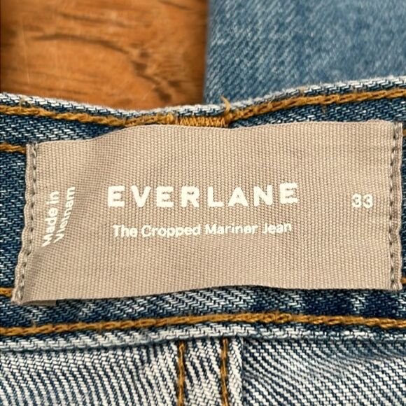 NWOT Everlane The Cropped Mariner Jean 33 - Picture 10 of 15